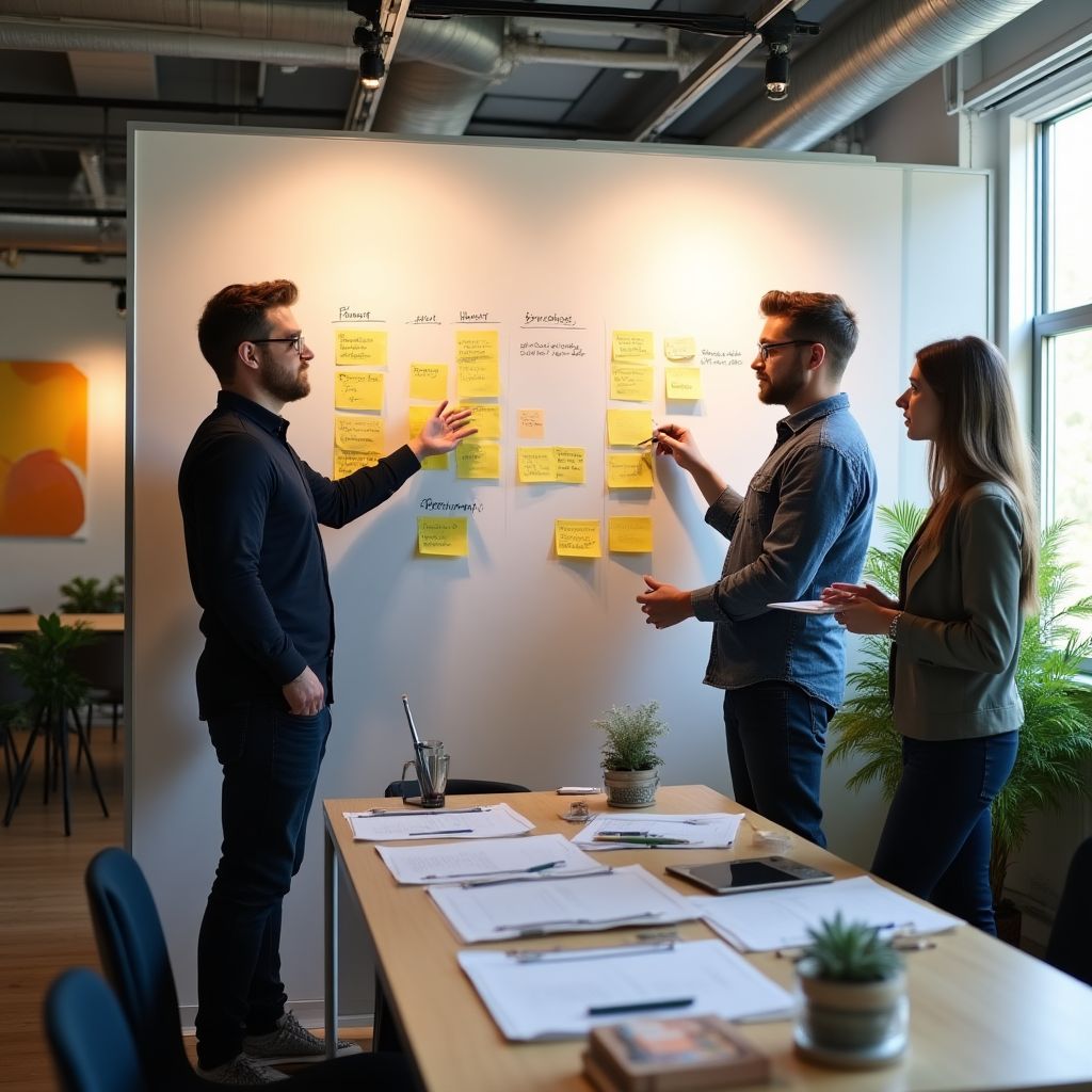 Sesión de trabajo colaborativo en UX Impact